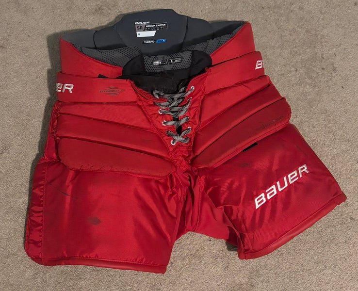 Senior Medium Bauer Elite Hockey Goalie Pants (Used)
