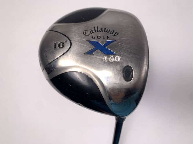 Callaway X 460 Driver 10* Fujikura 65g Stiff Graphite Mens RH
