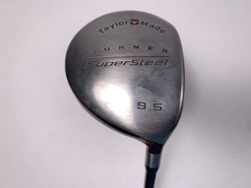 TaylorMade Supersteel Driver 9.5* Bubble R-80 80g Regular Graphite Mens RH
