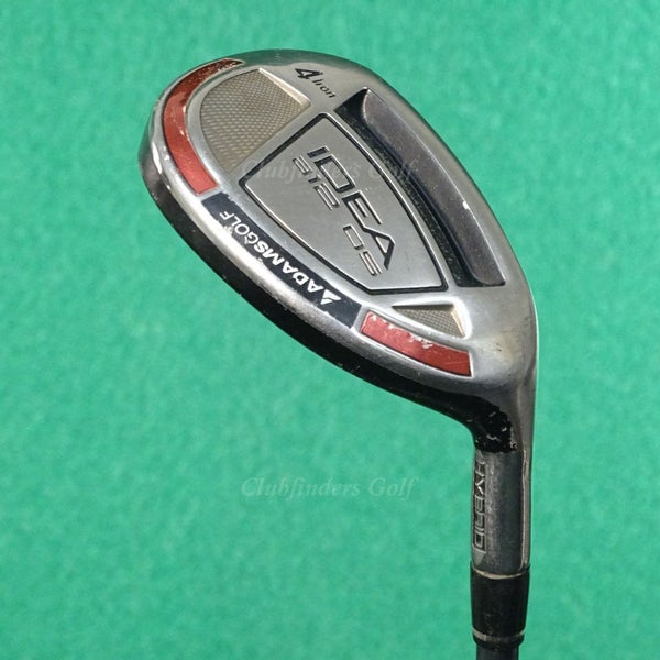Adams Golf Idea a12 OS Hybrid 4 Iron Grafalloy ProLaunch Blue 65S Graphite Stiff
