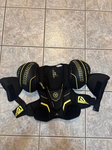 Used Large Junior Warrior Alpha DX5 Shoulder Pads