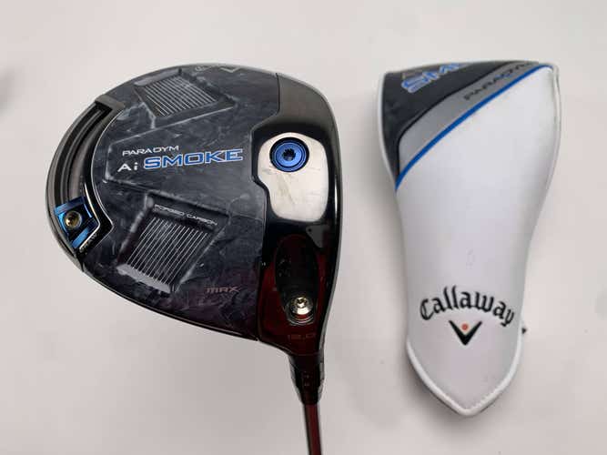 Callaway Paradym Ai Smoke Max Driver 12* Aldila Ascent Senior RH HC Midsize Grip