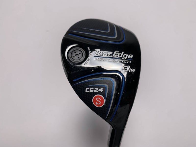 Tour Edge Hot Launch C524 3 Hybrid 19* Aldila Ascent 60g Stiff Graphite Mens RH