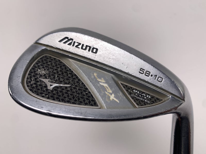 Mizuno JPX Satin Chrome Wedge 58*10 True Temper Dynalite Gold XP Wedge Steel RH