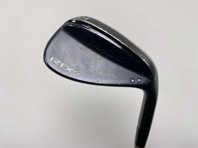 Cleveland RTX 4 Black Satin Sand Wedge SW 54* 10 Bounce Rotex Precision RH