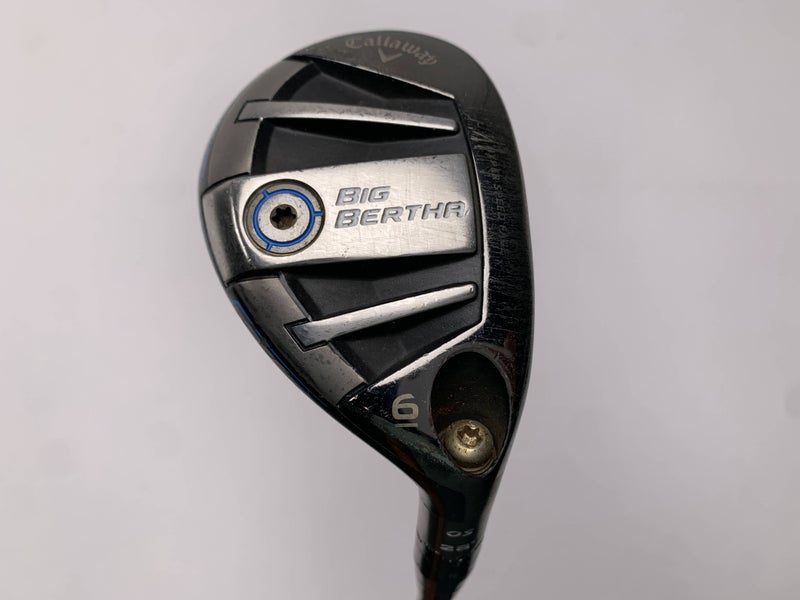 Callaway Big Bertha OS 6 Hybrid 28* UST Mamiya Recoil ES 450 F1 Ladies RH