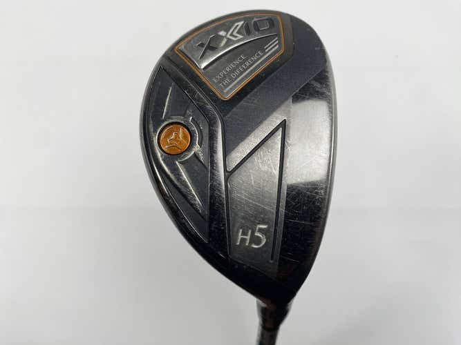 XXIO X Black 5 Hybrid 25* Miyazaki AX-1 Flex 4333 55g Stiff Graphite Mens RH