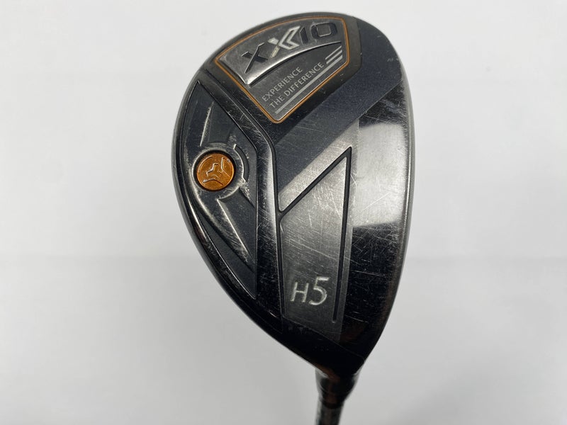 XXIO X Black 5 Hybrid 25* Miyazaki AX-1 Flex 4333 55g Stiff Graphite Mens RH
