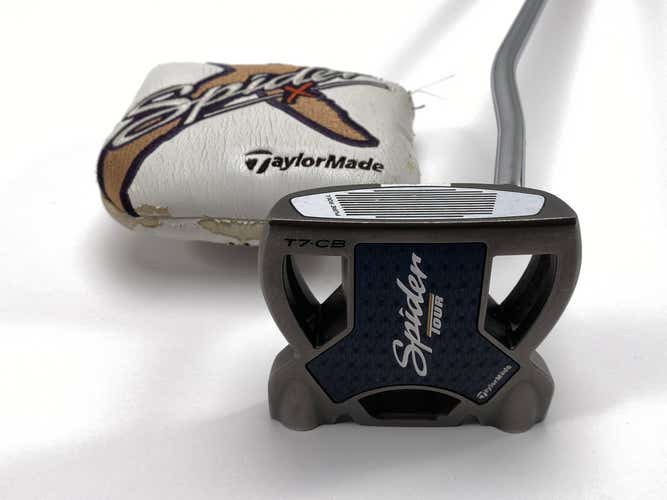 TaylorMade Spider Tour Double Bend T7-CB Putter 38" SuperStroke 3.0-17 RH HC