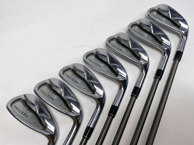 Epon AF 702 Iron Set 5-PW+AW AeroTech SteelFiber i80 Stiff Graphite Mens RH
