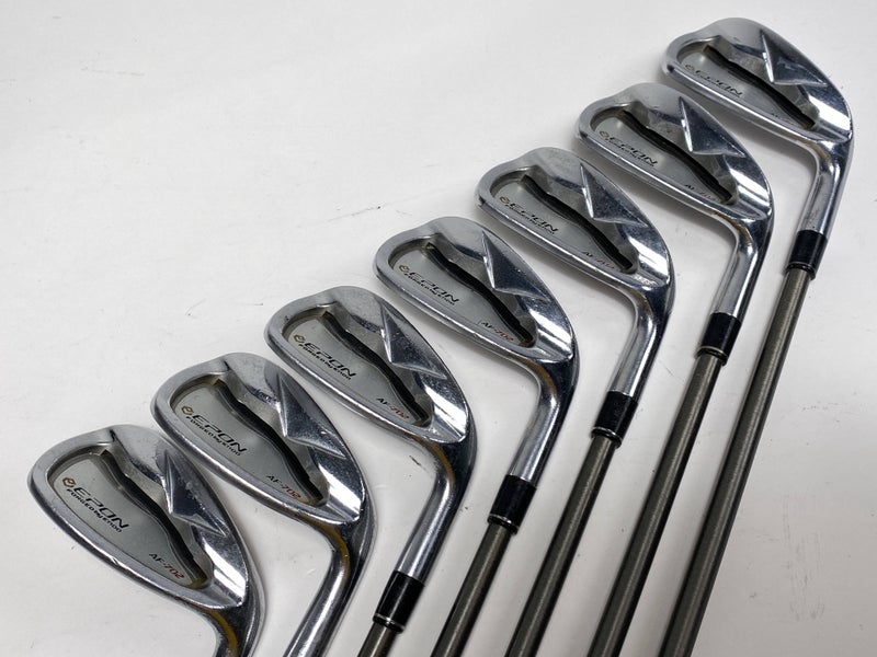 Epon AF 702 Iron Set 5-PW+AW AeroTech SteelFiber i80 Stiff Graphite Mens RH