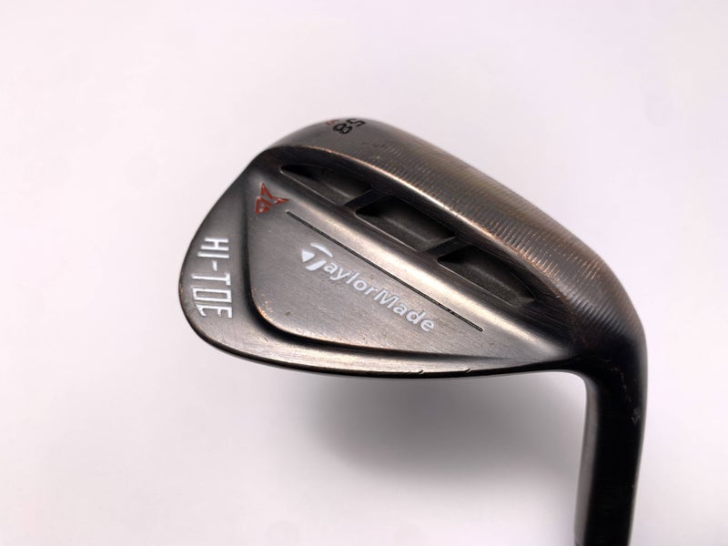 TaylorMade HI-TOE RAW Wedge 58* 10 Bounce KBS Hi-Rev 2.0 115g Wedge Steel RH