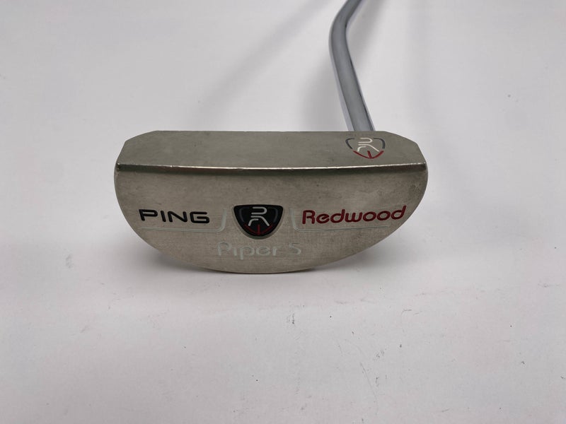 Ping Redwood Piper S Putter 34" SuperStroke Flatso 2.0 Black Dot Mens RH