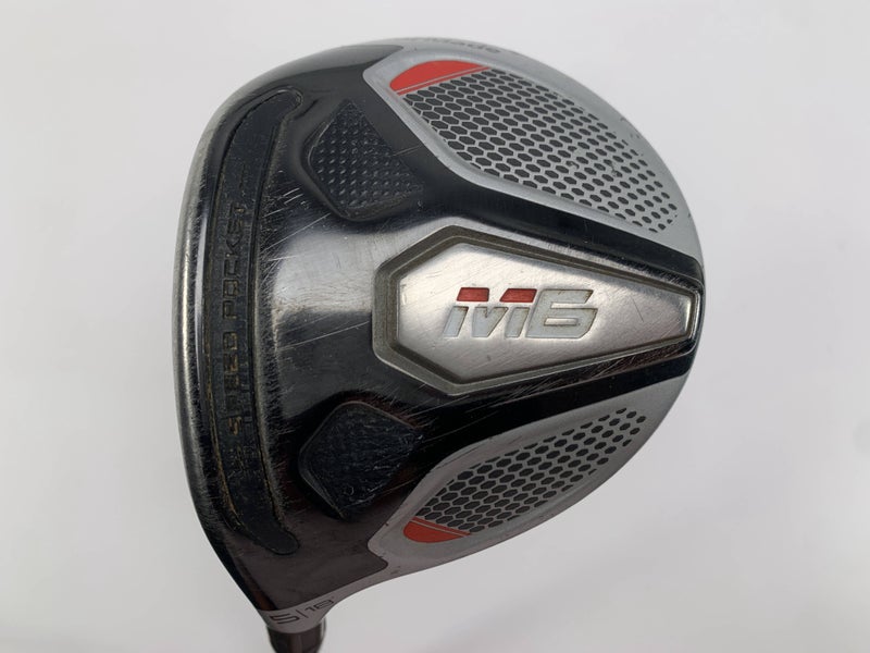 TaylorMade M6 5 Fairway Wood 18* Fujikura Atmos 5R Regular Graphite Mens LH