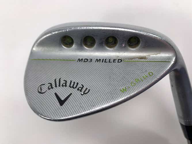 Callaway MD3 Milled Chrome W-Grind Wedge 56* 12 Recoil 460 F3 Regular Mens RH