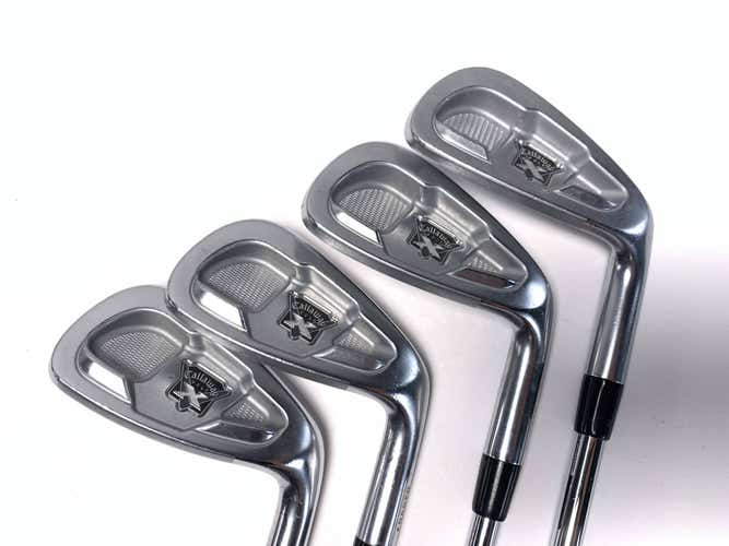 Callaway X Forged 2009 Iron Set 7-PW Precision Rifle Flighted 6.0 Stiff RH