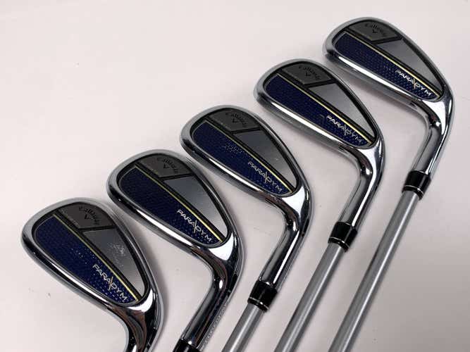 Callaway Paradym Iron Set 6-PW Aldila Ascent Senior Graphite Mens RH