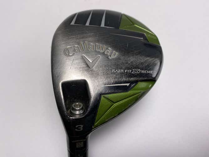 Callaway Razr Fit Xtreme 3 Fairway Wood 15* Aldila Trinity 75g Stiff LH