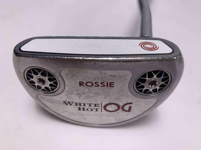 Odyssey White Hot OG Rossie DB Putter 32" SuperStroke Flatso 1.0 Mens RH