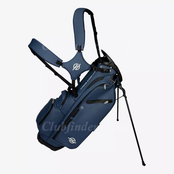 NEW Tour Edge Xtreme Lux Navy 5-Way Golf Stand Bag w/ Raincover