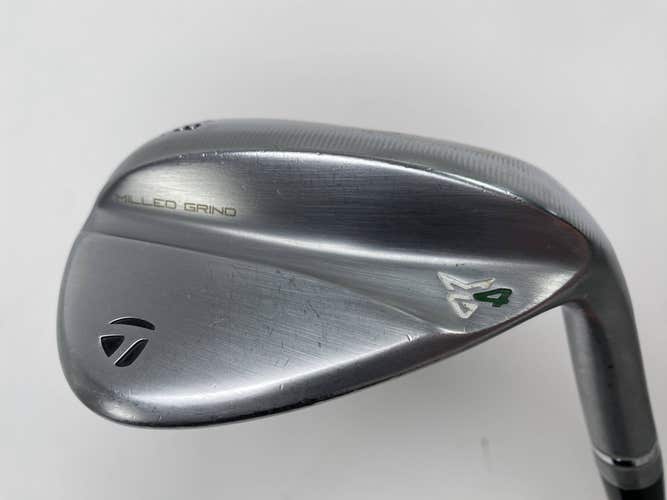 TaylorMade Milled Grind 4 Chrome Wedge 58* 11 Dynamic Gold Tour Issue Wedge RH