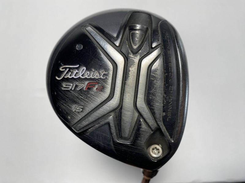 Titleist 917 F2 3 Fairway Wood 15* Diamana M+60 x5ct 60g Stiff RH Oversize Grip