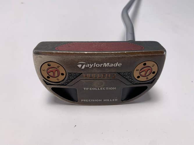 TaylorMade TP Black Copper Mullen 2 Putter 34" SuperStroke Slim 3.0 Mens RH
