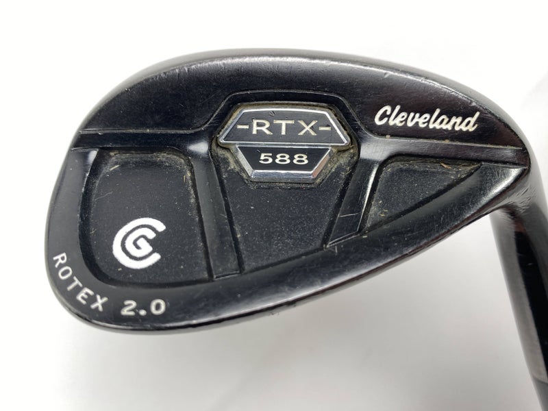 Cleveland 588 RTX CB Black Pearl Wedge 56* 14 Dynamic Gold Wedge Steel Mens RH