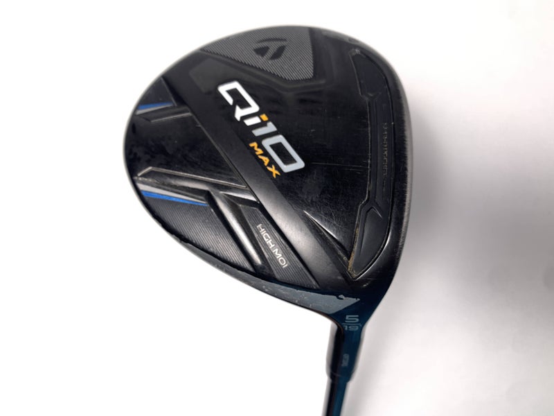 TaylorMade Qi10 MAX 5 Fairway Wood 19* Kai'li Blue 70g Stiff Graphite Mens RH