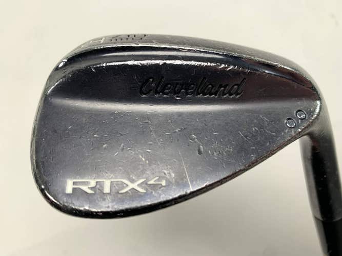 Cleveland RTX 4 Black Satin Wedge 54* 10 DG S400 Tour Issue Wedge Steel Mens RH