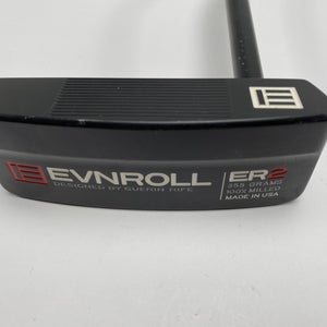 Evnroll ER2 Mid Blade Black Putter 35" Mens RH