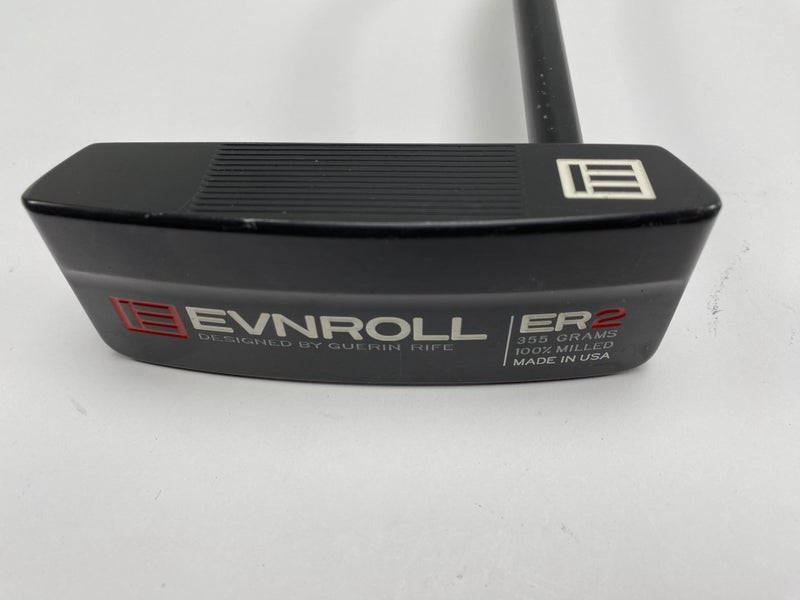Evnroll ER2 Mid Blade Black Putter 35" Mens RH