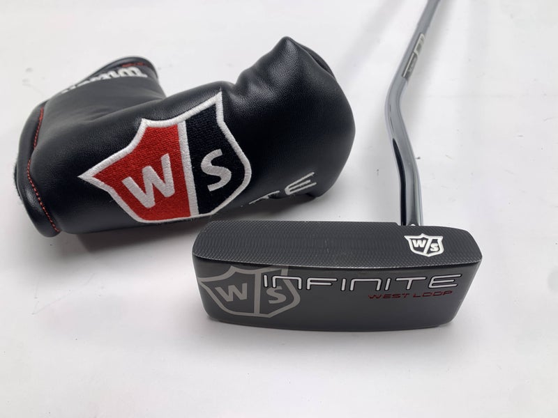 Wilson Infinite West Loop 2024 Putter 41.5" JumboMax Grip Mens RH W/HC