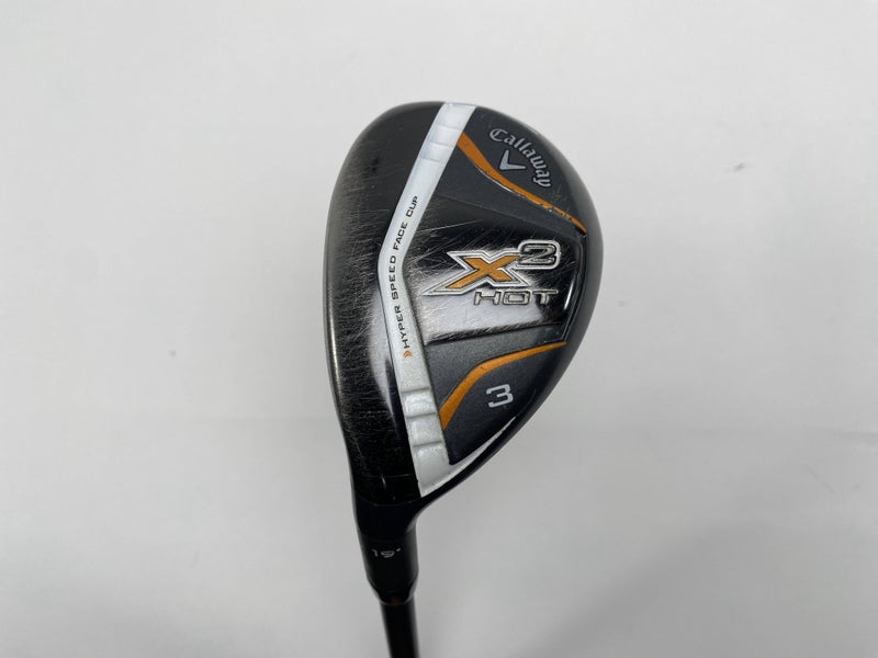 Callaway X2 Hot 3 Hybrid 19* Aldila Tour ATX 3.0 75g Extra Stiff LH