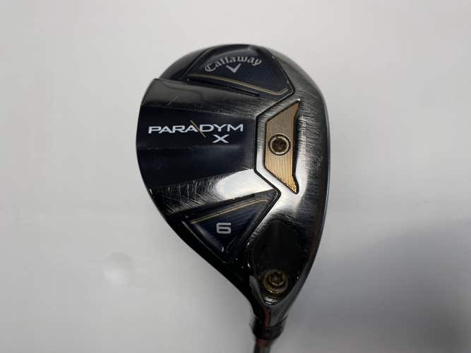 Callaway Paradym X 6 Hybrid 27* Aldila Ascent 50g Senior RH Midsize Grip