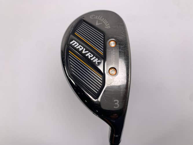 Callaway Mavrik 3 Hybrid 18* Project X Catalyst 6.0 75g Stiff Graphite Mens RH