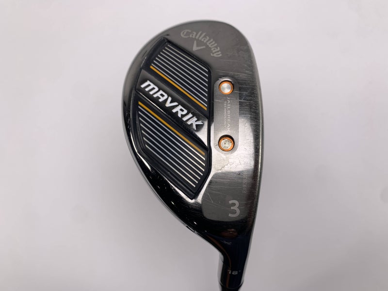 Callaway Mavrik 3 Hybrid 18* Project X Catalyst 6.0 75g Stiff Graphite Mens RH