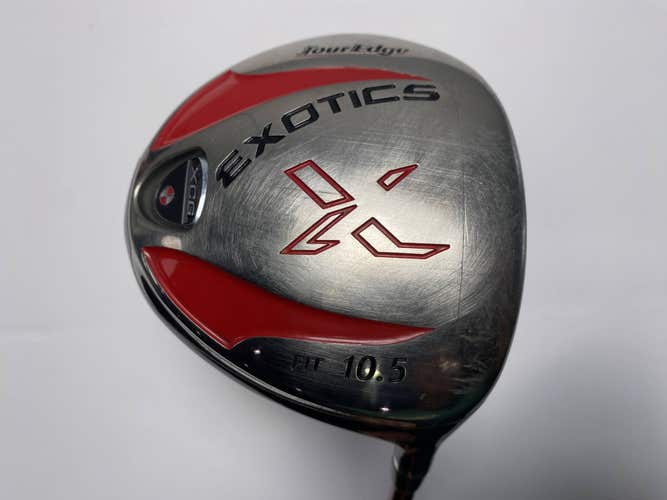 Tour Edge Exotics XCG Driver 10.5* Aldila DVS 65g Regular Graphite Mens RH
