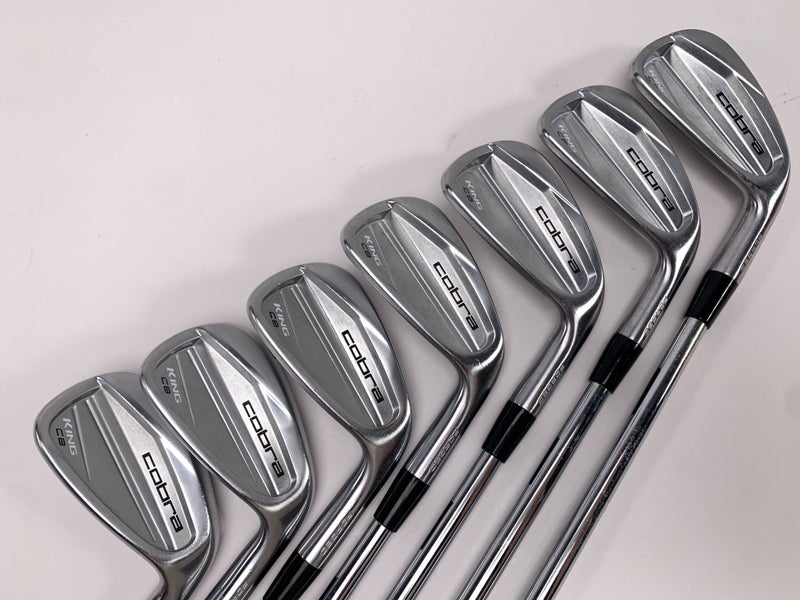 Cobra KING Forged CB 2023 Iron Set 4-PW KBS $-Taper 120 Stiff Steel Mens RH