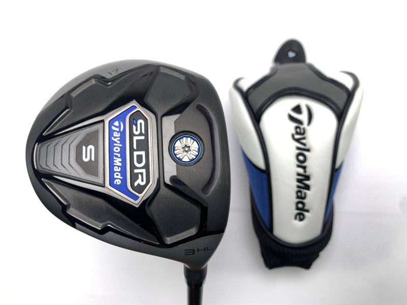 TaylorMade SLDR S 3HL Fairway Wood 17* Fujikura Speeder 65 65g Regular RH HC NEW