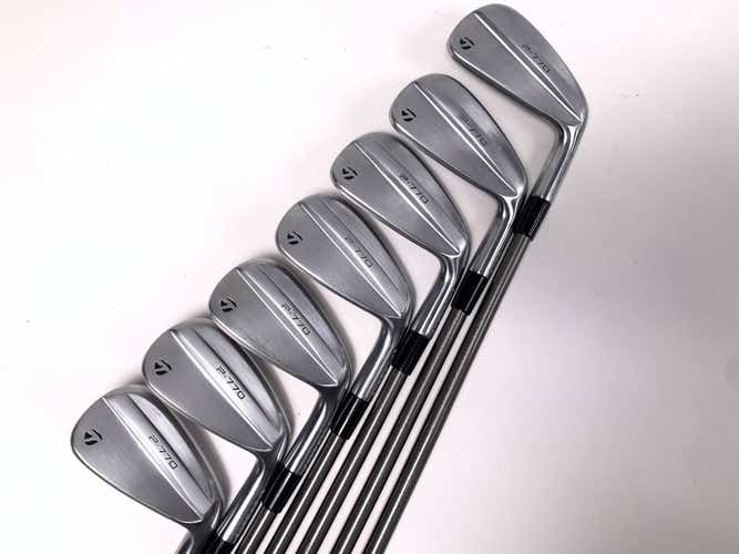 TaylorMade P770 2024 Iron Set 5-PW+GW AeroTech SteelFiber i80 Regular RH