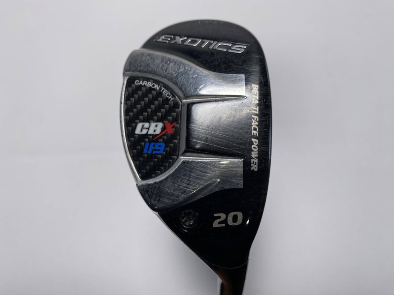 Tour Edge Exotics CBX 119 3 Hybrid 20* Project X Even Flow 5.5 85g Regular RH