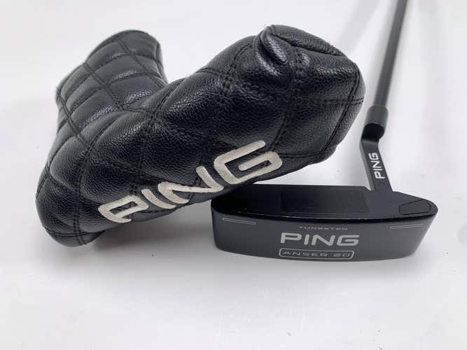 Ping Anser 2D 2023 Putter 37" SuperStroke Tour 2.0 Black Dot Mens RH HC