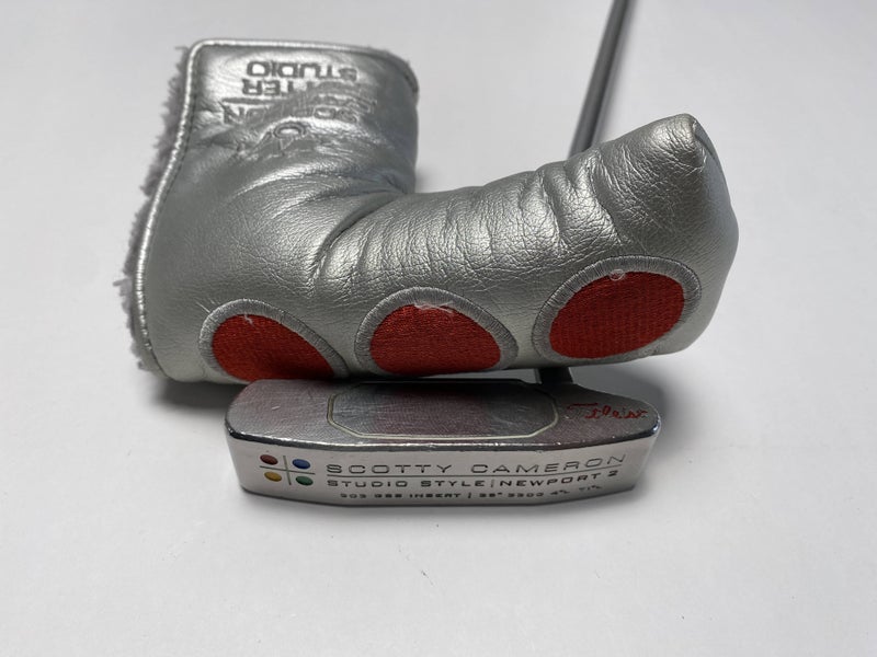 Scotty Cameron Studio Style Newport 2 Putter 35" SuperStroke Wrist Lock RH W/HC