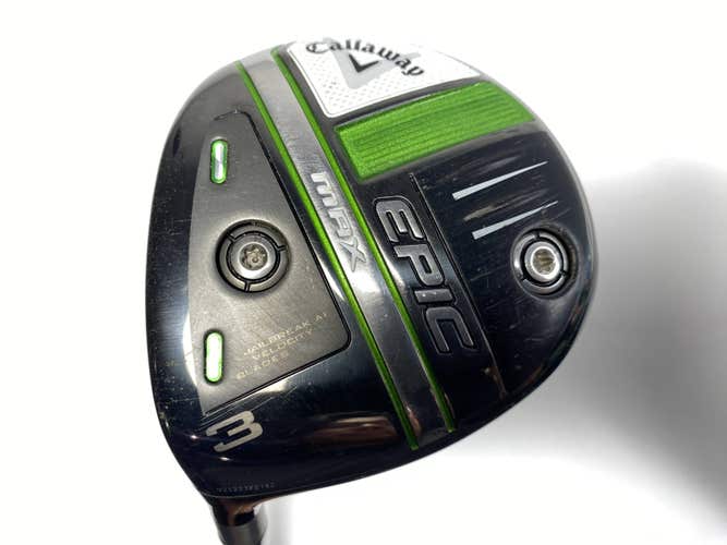 Callaway EPIC Max 3 Fairway Wood 15* HZRDUS Smoke iM10 5.5 60g Regular LH