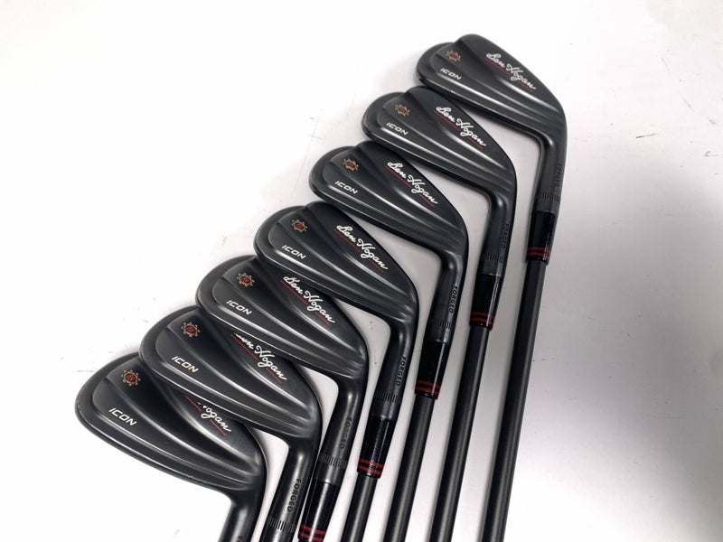 Ben Hogan Icon Black Iron Set 4-PW UST Mamiya Recoil ES 780 F4 Stiff RH