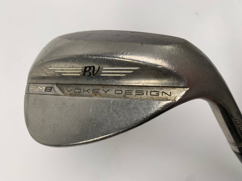 Titleist Vokey SM8 Raw Lob Wedge LW 60* 8 Bounce M-Grind Wedge Steel Mens RH