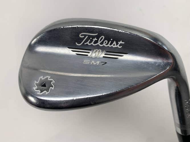 Titleist Vokey SM7 Tour Chrome Lob Wedge LW 58* 12 Bounce D-Grind Wedge RH