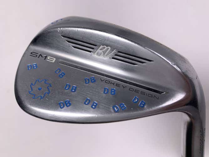 Titleist Vokey SM9 Tour Chrome Wedge 56*12  KBS Tour 130 X-Stiff Steel Mens RH