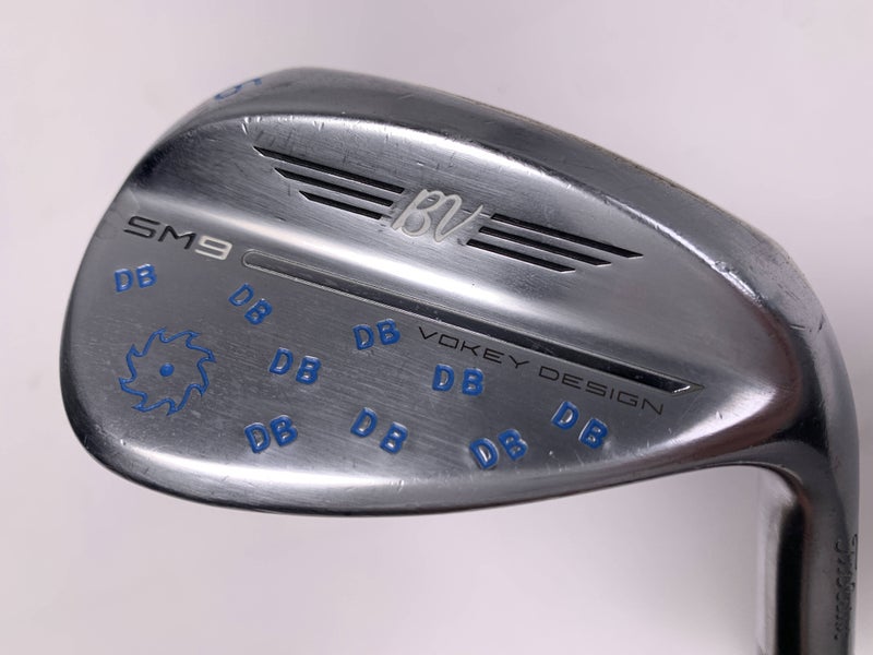 Titleist Vokey SM9 Tour Chrome Wedge 56*12 KBS Tour 130 X-Stiff Steel Mens RH